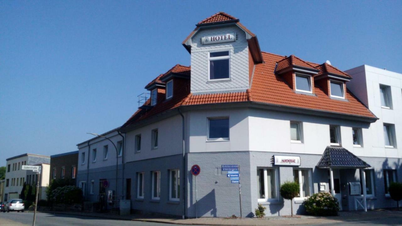 Hotel Am Nordkreuz Harrislee Bagian luar foto